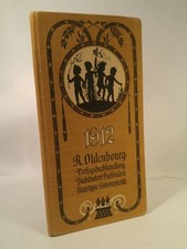 Kalender 1912 R. Oldenbourg