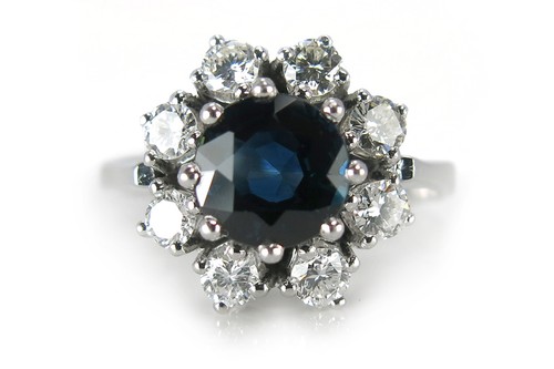 Ring saphir 13ct - saphir, +