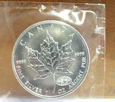 1 Unze Silber Maple Leaf 2000