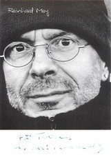 Reinhard Mey Autogrammkarte Einhandsegler Album Cover Musik National