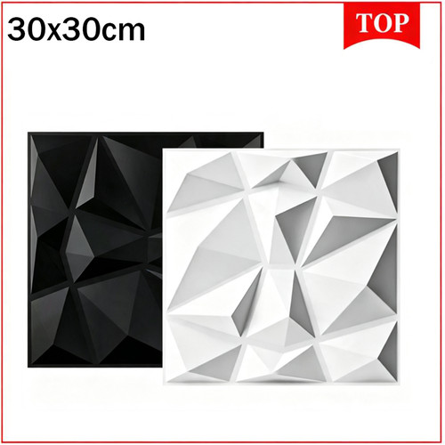 Wandpaneele diamant 30x30cm - 3d,