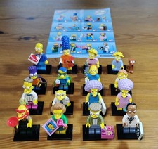 Lego 71009 The Simpsons Serie 2 Minifiguren 16x TOP Zustand Unbespielt - Wie NEU