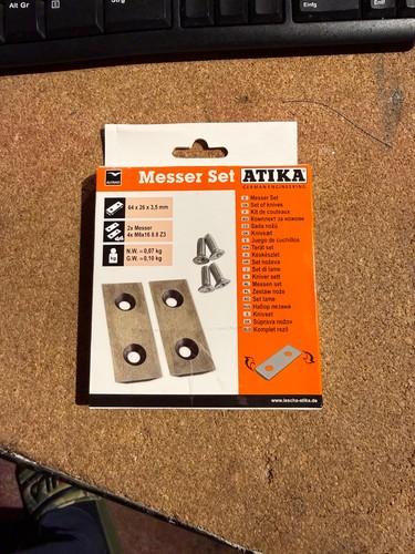 Wendemesser für atika - 2,