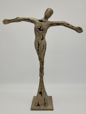 Bronze skulptur corpus - skulptur, christi