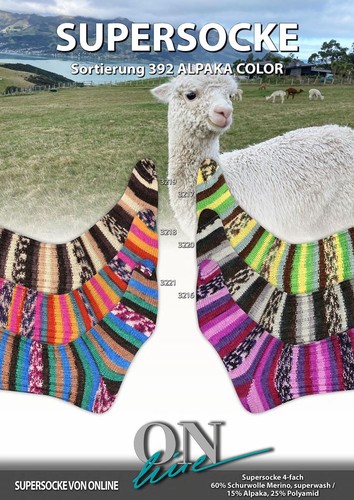 100 gramm online supersocke - 100,