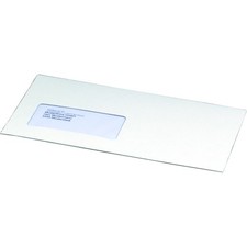 smartboxpro CD/DVD-Brief, DIN lang, mit Fenster links, weiá