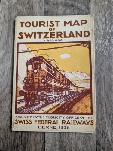 Touristische karte der schweiz - karte,