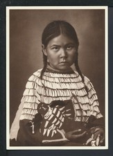 Ansichtskarte Mädchen