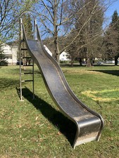 Volledelstahl Rutsche