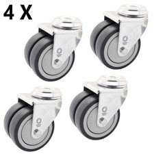 4 x Doppelrolle Rückenloch