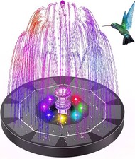 LED Solar Akku Teich Brunnen