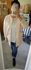 HM Longblazer, Jacke,  Apricot Größe 52