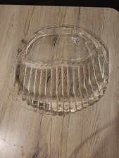 Spargel Platte  Dekoration Glas Mit Schöne Muster  Maße 34 × 35 ×2,7cm