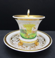 Biedermeier tasse kpm - tasse, /