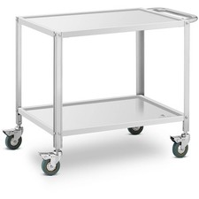Servierwagen Edelstahl 2 Borde