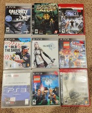 PS3 Game LOT X9 PlayStation 3