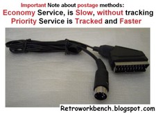 MSX Philips VG 8020 Audio / Video Scart Cable 1.2m (except 8020/19 model)