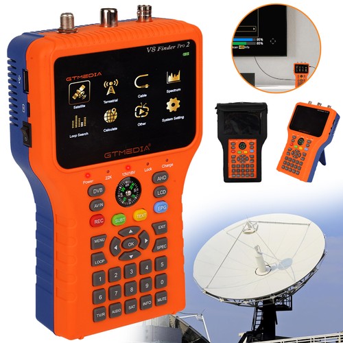 Digital satfinder satelliten - digital, satfinder,
