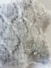 Handarbeit Schal Ajour Mohair