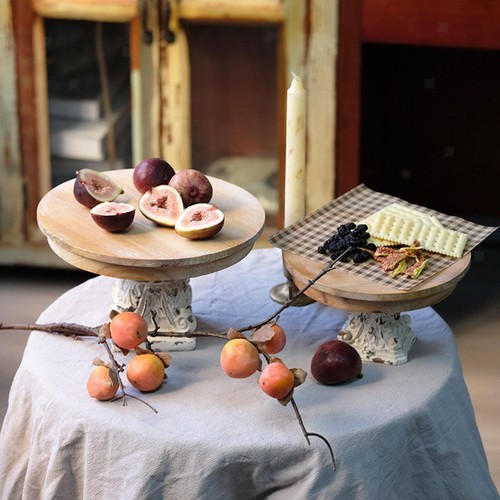 Kuchenständer holz dessert - kuchenständer,