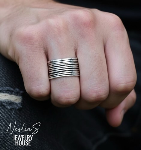 Mehrreihiger design ring - design,