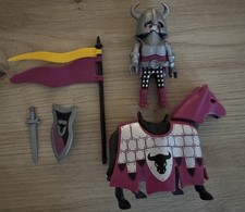 Playmobil 4436 Barbarenreiter Ritter Pferd Kämpfer Krieger Fahne Flagge Schwert