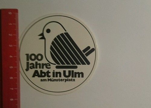 Aufkleber sticker 100 jahre - aufkleber/sticker:,