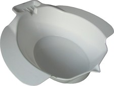 Einsatz Bidet WEIß mobiles Bidet für die Toilette WC Aufsatz zum Einhängen