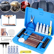 58 Tlg Autoreifen Reparatur Set Kfz PKW Reifen Flickzeug Pannenset Flicken Satz