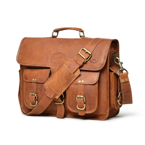 Leder aktentasche tasche - leder,