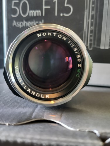 Voigtländer 50mm nokton - voigtländer,