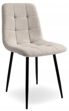 Beige gepolsterter Sessel