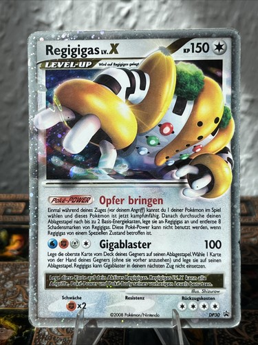 Pokémon regigigas x - regigigas, lv.x