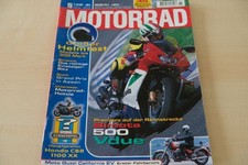 1) Motorrad 15/1997 - Bimota 500 Vdue mit 110PS i - Honda SLR 650 mit 29PS bess