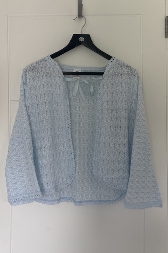 Vintage style babyblau strick - style,