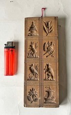 alte Backmodel Holzmodel Model Backform Springerle geschnitztes Holz um 1900