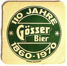 ÖSTERREICH 110 JAHRE GÖSSER