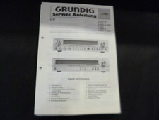 Original Service Manual Schaltplan Grundig R1000-2 T1000-2