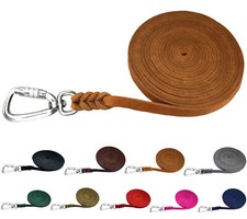 Hundeleine Schleppleine Leder