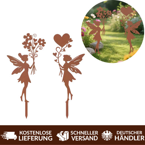 2stk rostiger feen - 2stk.,