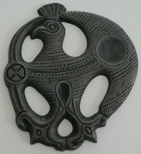 Ewald Mataré, Phoenix Eisen Relief Skulptur 1954.  Buderus Kunstguss