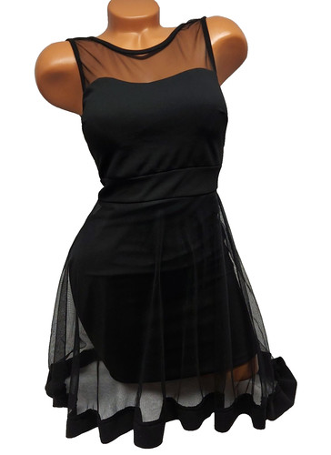 Vokuhila kleid minikleid - kleid,