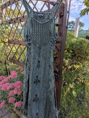 Bares boho maxikleid - boho-maxikleid, im