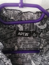 APT9 XL Rüschen Trompetenarm Trompeten Ärmel Wunderschön ausgefallen Bluse Chic