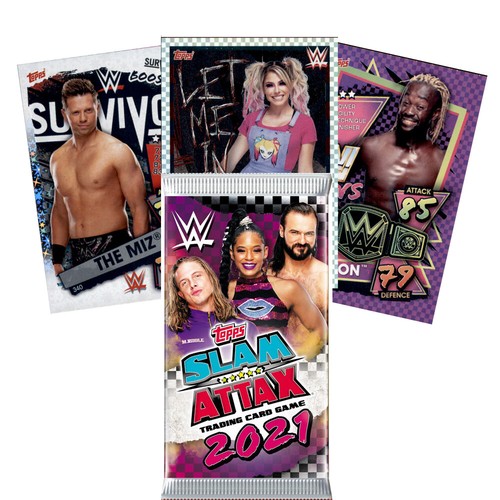 Wwe slam attax 2021 trading - slam,
