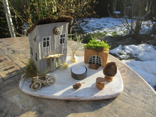 Holzhaus deko altes - holzhaus,,