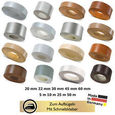 Kantenumleimer Bügelkante Schmelzkleber Umleimer bis 60 mm Breite & 50 m Länge