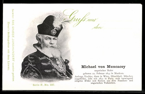 Ansichtskarte portrait des - portrait,