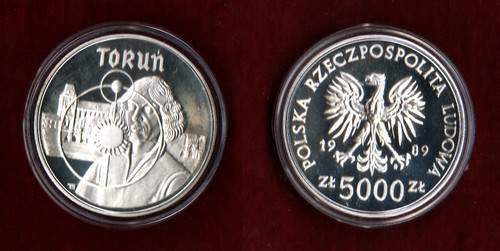 Polen 5000 zloty 1989 - -,