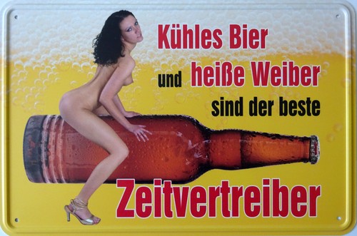 Blechschild 20x30 spruch - cm,